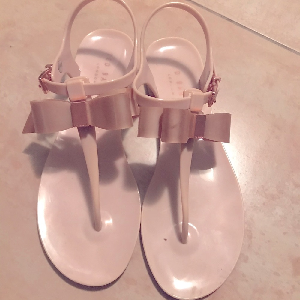 Ted Baker baby pink sandals